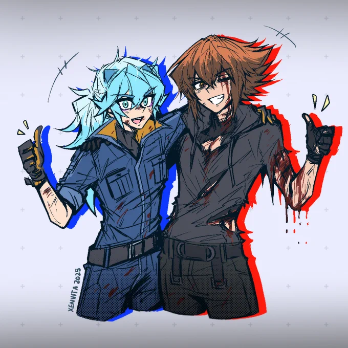 ❮ Cyberpunk AU ❯ Everything's okay!
