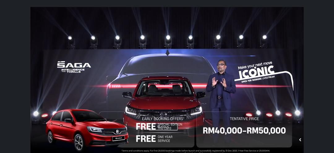 muhammadsw12's tweet photo. PROTON SAGA MC3
RM40,000 - RM50,000

EARLY BIRD 20,000 UNIT

- FREE SERVICE &amp; LABOUR
FOR 1 YEAR
- FREE SPECIAL EDITION
TNG CARD

https://t.co/7ZQYd6u9tU https://t.co/vEnxqxOVcu
