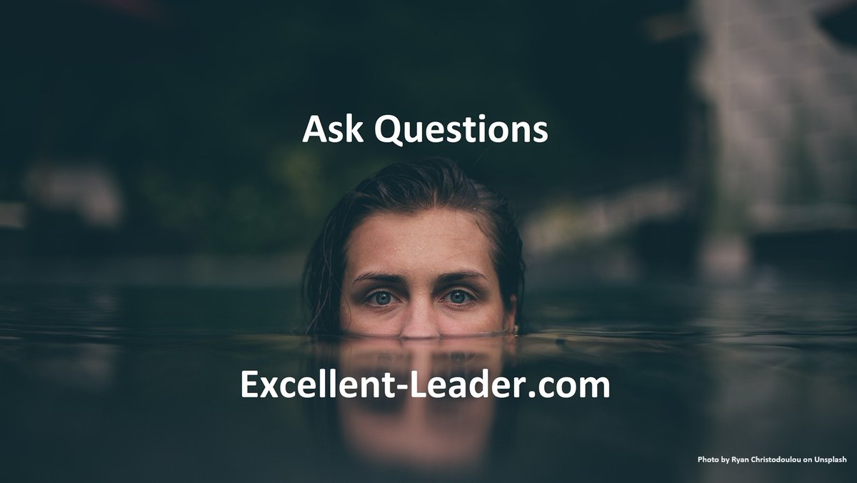 MarkusvanAlphen's tweet image. The best leaders don’t fix first. They ask first. Curiosity builds trust, connection, and performance. 

Follow the course: Excellent-Leader.com
#AskBetterQuestions #Leadership