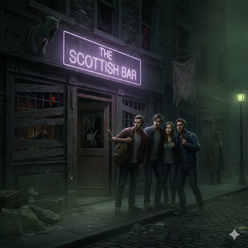 eieMaggieWall's tweet image. Tension takes place when new characters arrive to a Scottish bar in Auchenmullan. Everyone look at them curious, marking the turning point for setting up the following disturbing events in the novel.

#CreepyVibes #ScottishBar #Maggiesarrival