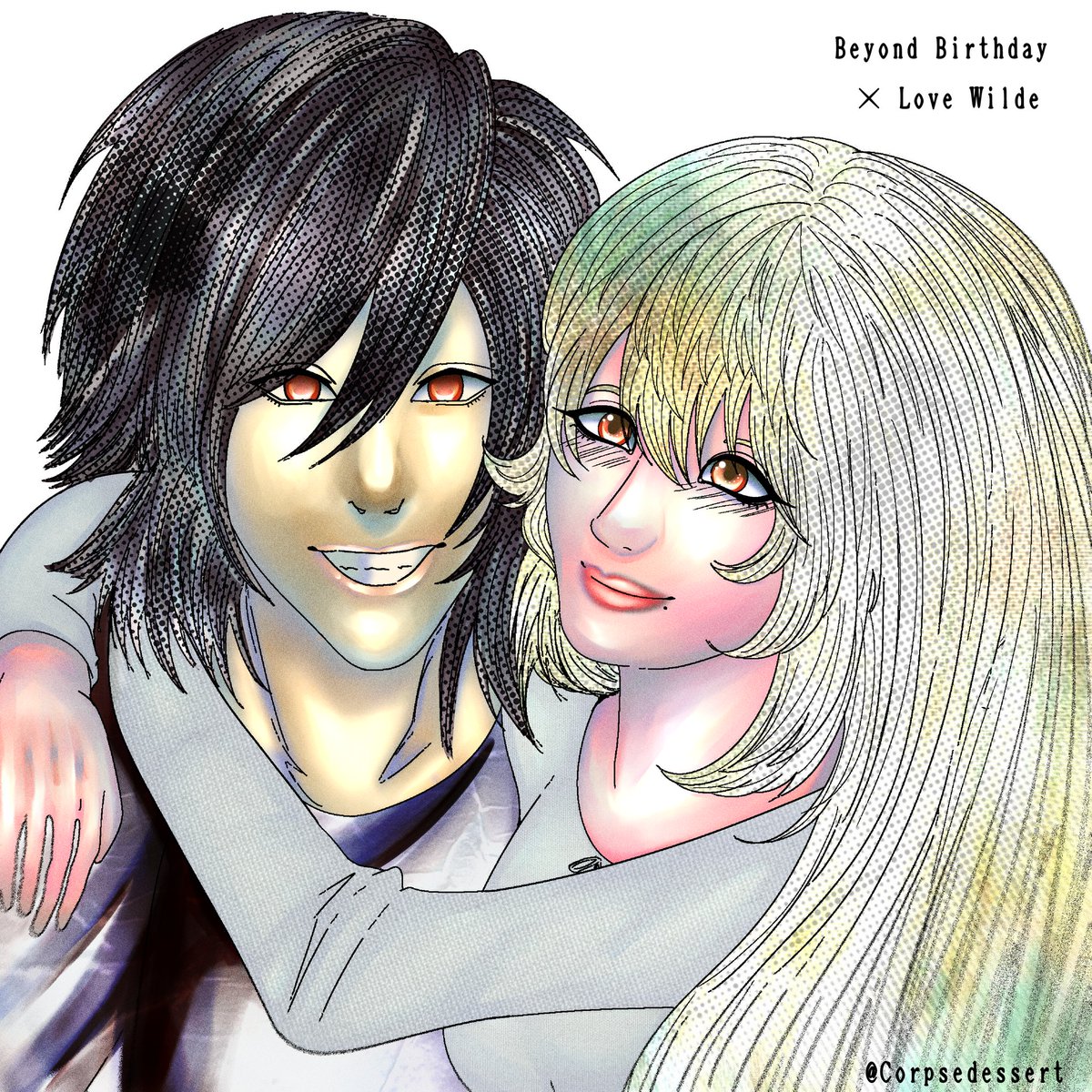 CORPSEDESSERT's tweet image. My beauties.. #deathnote #beyondbirthday #beyondlove #bbxlove #ocxcanon #fanart