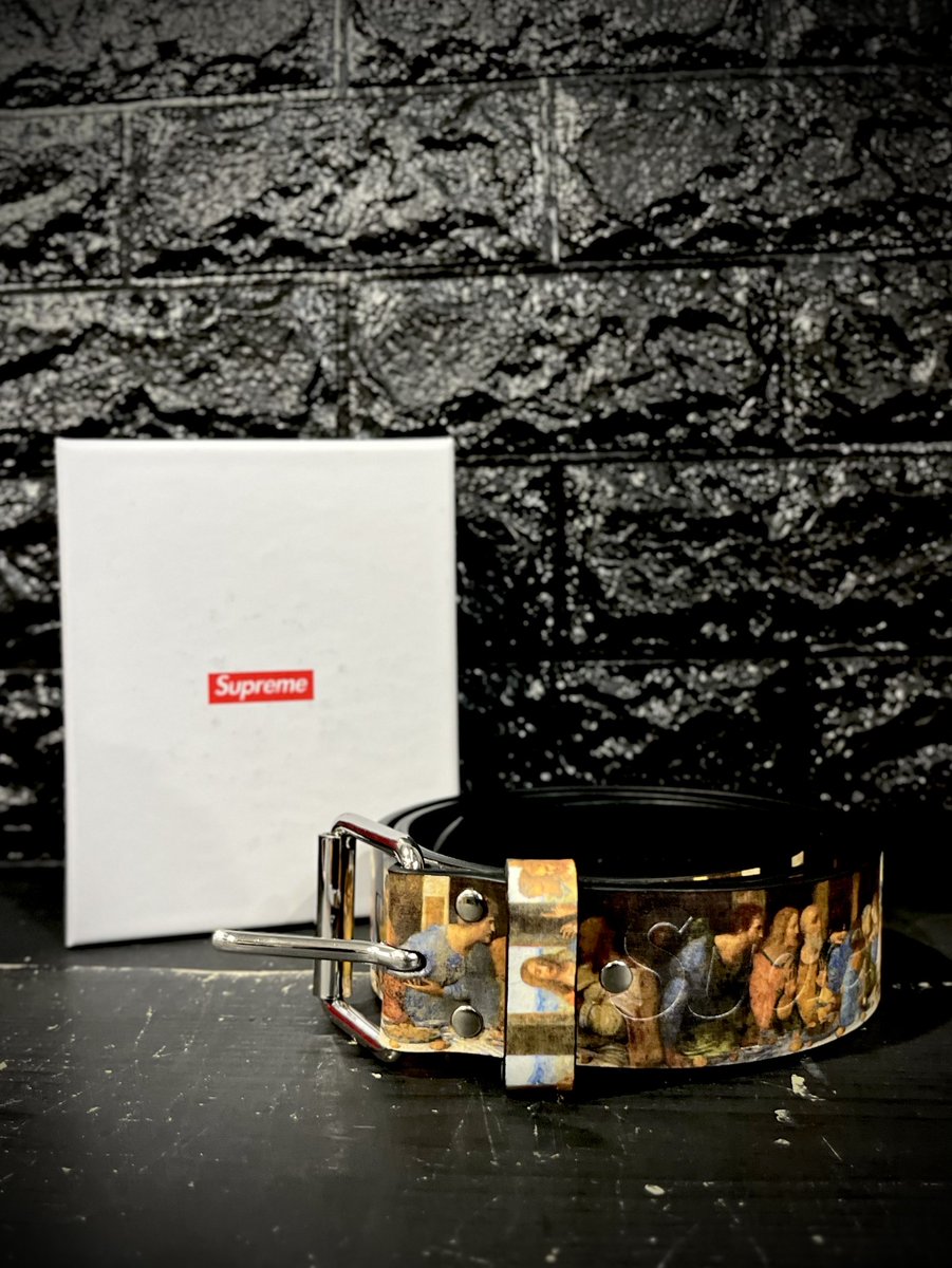 古着コーナーよりお知らせです！ Supreme 最後の晩餐ベルトを買取させ