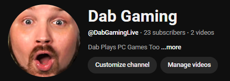 Dabplays's tweet photo. I started a brand new youtube channel to upload PC Gaming Content on! 

Currently enjoying Arc Raiders and can see myself posting alot of content about it from my gameplay

subscribe if you love me and wanna see it all. https://t.co/fymKPoRb03
