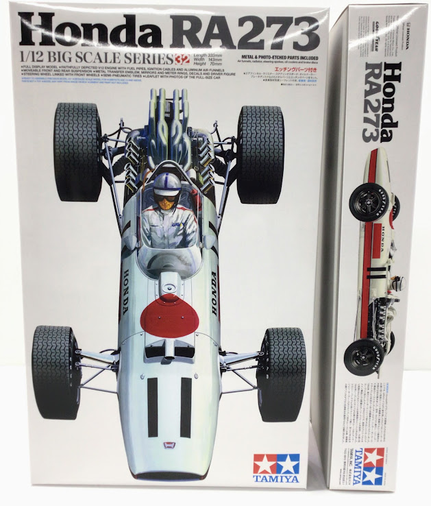タミヤ より 1/12 Honda RA273 （エッチングパーツ付） 再販分入荷！ V