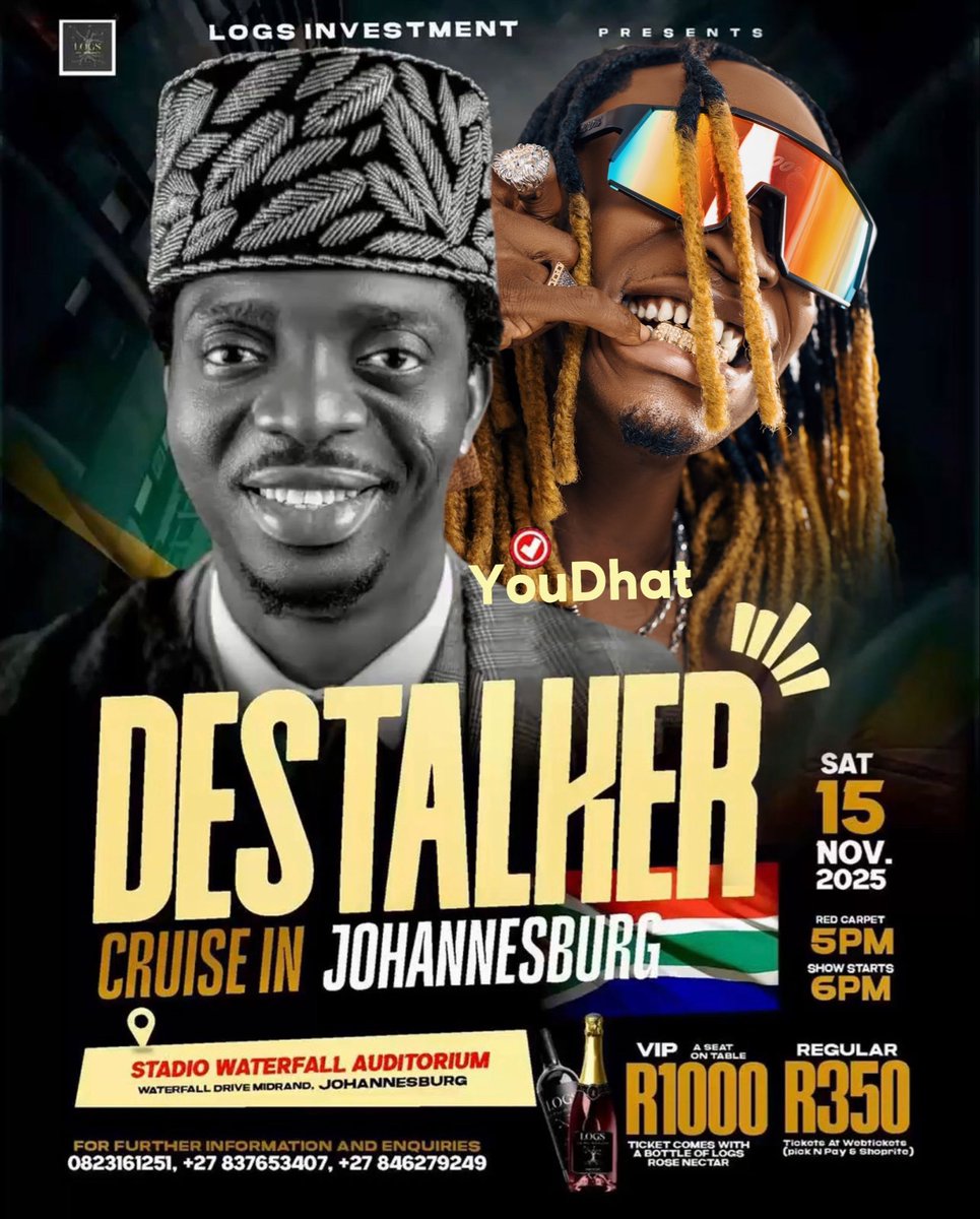 SmileMusicg's tweet photo. @amYouDhat  will be performing live this 15th November inside Stadio Waterfall Auditorium Johannesburg 🇿🇦🇬🇭🔥🔥❤️ #youdhat  #smilemusicgroup https://t.co/LfWImcz80W