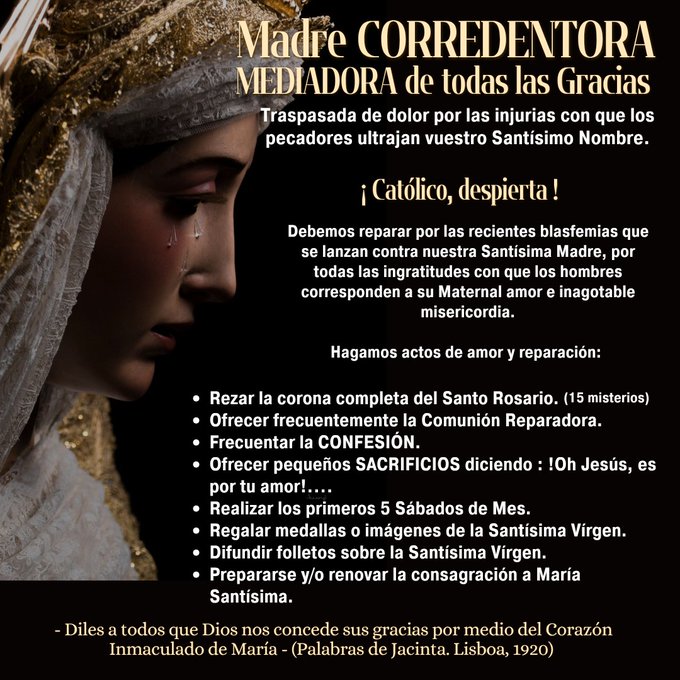 Recemos diariamente el #SantoRosario