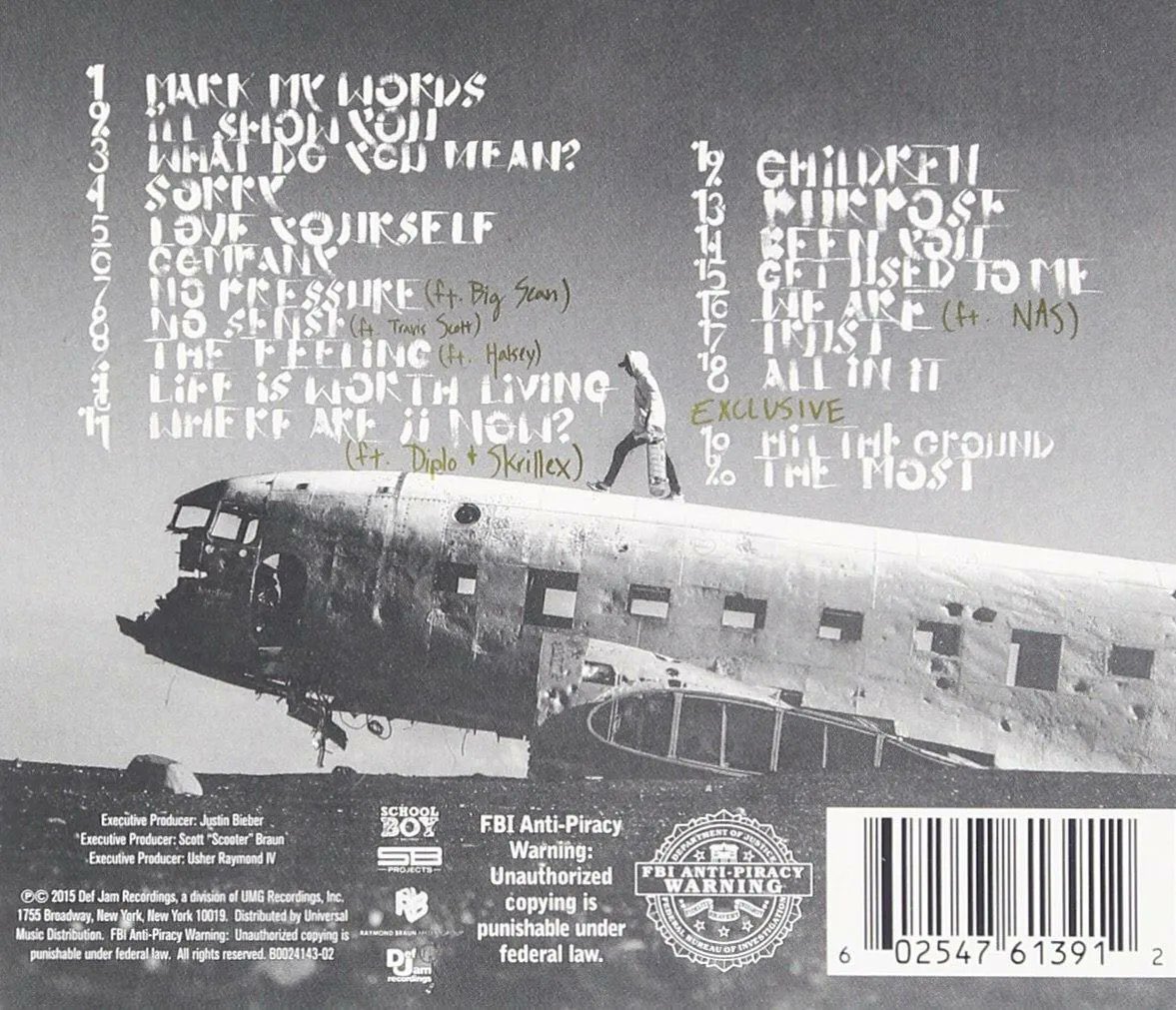 PopCrave's tweet image. 10 years ago today, Justin Bieber released 'Purpose.'