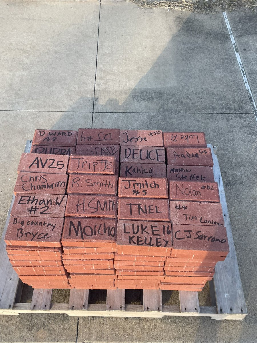 RPHS_FB's tweet image. These guys added to the foundation in the last regular season game vs Austin!
Playoffs up next!
#KeepStackin
#BeickByBrick🧱