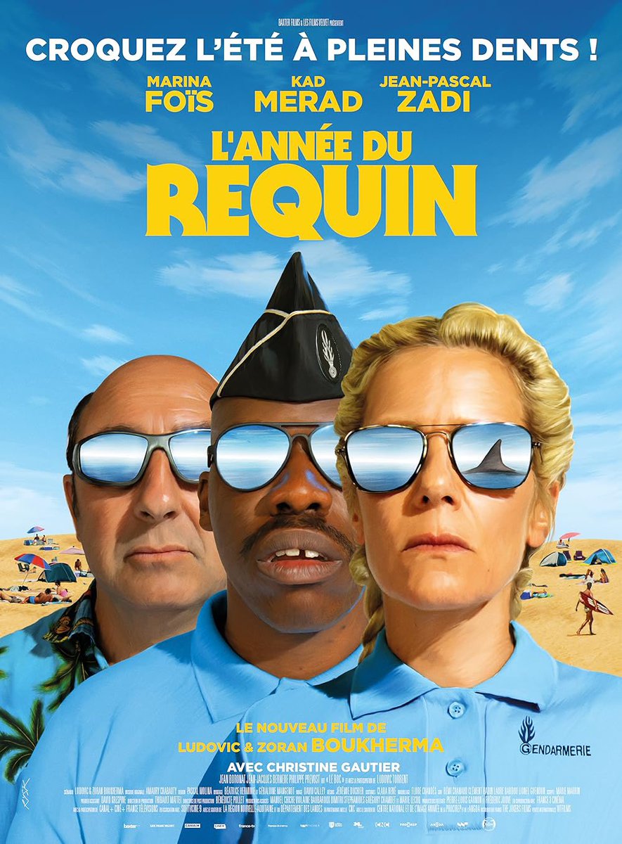 Chunk48245342's tweet photo. 「L'annee du requin」(シャーク・ド・フランス)2022年🇫🇷 リュドビック・ブケルマ、ゾラン・ブケルマ監督
#映画鑑賞記録
#watchedfilms
#Lanneedurequin
#MarinaFois
#KadMerad
#JeanPascalZadi
#ChristineGautier https://t.co/BRMYa30ojw