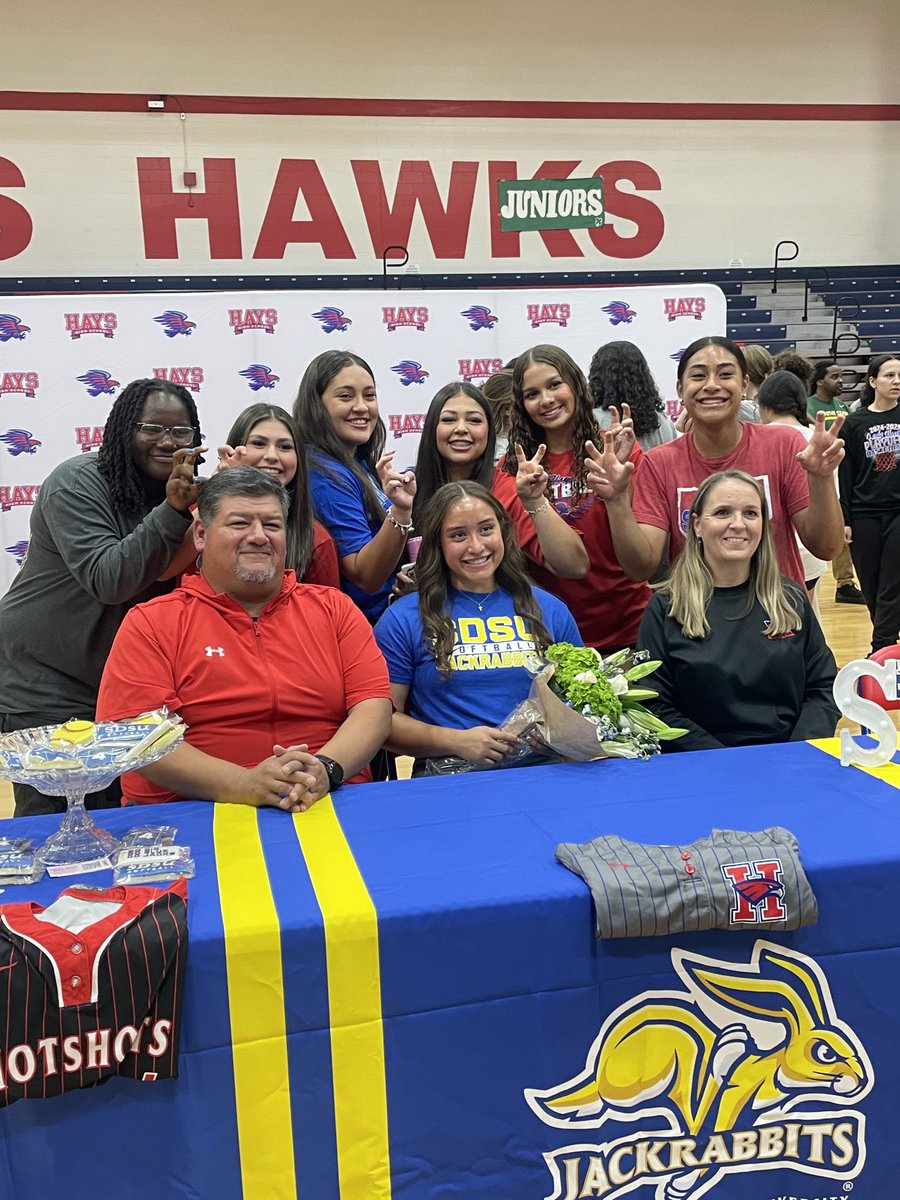 Congrats Addie for signing with SDSU!
Way to go!