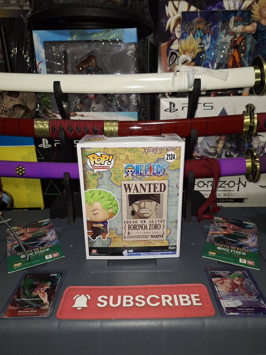 BOLVECK's tweet photo. One Piece Pop! Poster Roronoa Zoro (Wanted) @originalfunko #onepiece #anime #zoro #roronoazoro #kingofhell #manga #luffy #monkeydluffy #sanji #nami #usop #jimbe #robin #chooper #brook #sunny #yonko #kingofpirates #Kaizoku #reydelospiratas https://t.co/pAzwrvLgZJ