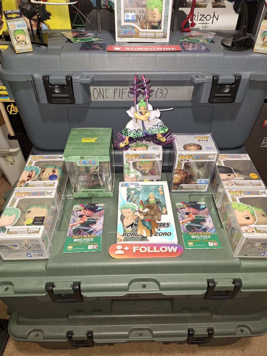 BOLVECK's tweet photo. One Piece Pop! Poster Roronoa Zoro (Wanted) @originalfunko #onepiece #anime #zoro #roronoazoro #kingofhell #manga #luffy #monkeydluffy #sanji #nami #usop #jimbe #robin #chooper #brook #sunny #yonko #kingofpirates #Kaizoku #reydelospiratas https://t.co/pAzwrvLgZJ
