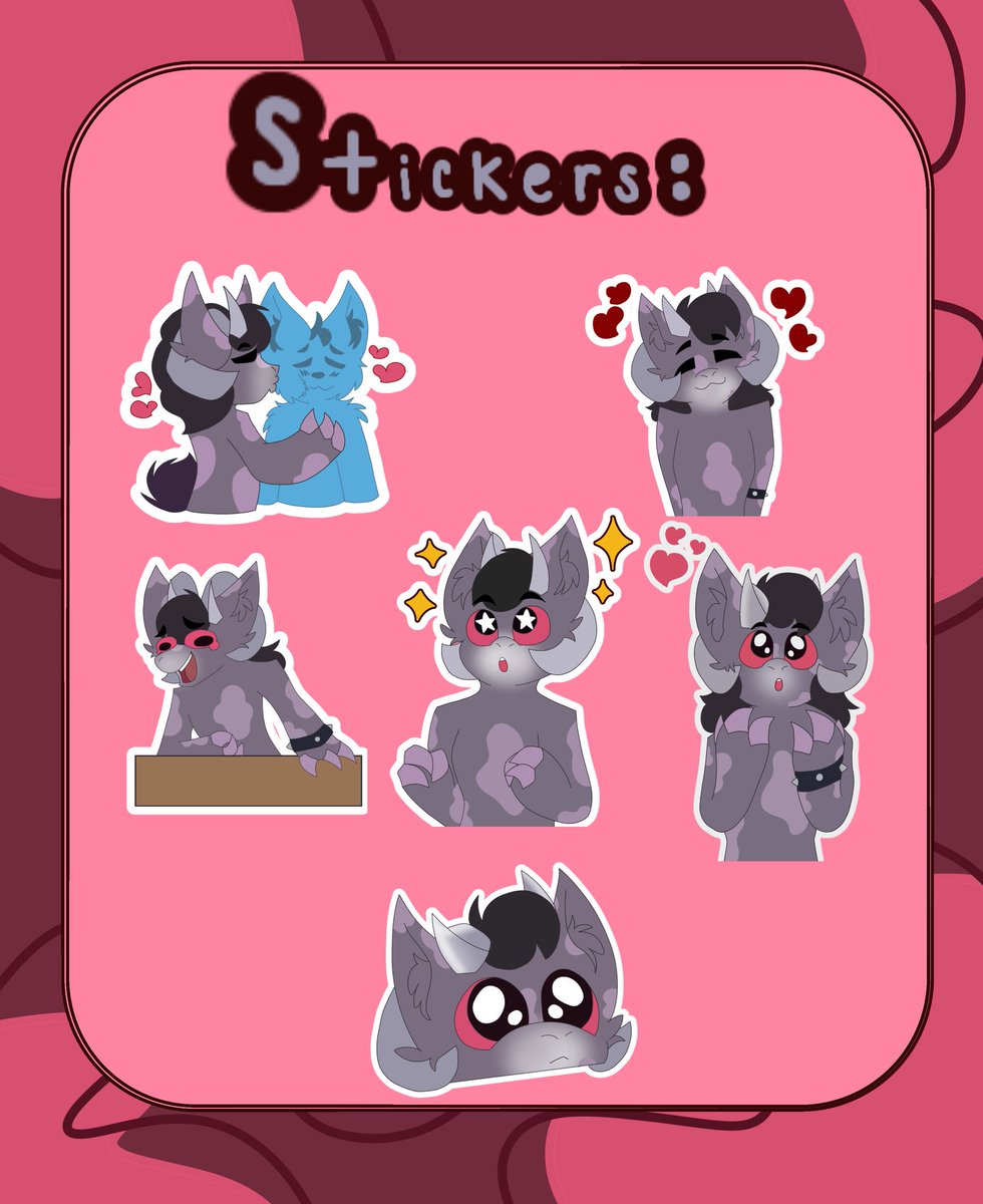 Fuddles_fredd's tweet photo. Primer paquete de stickers entregado!! https://t.co/osWY0FmaX3