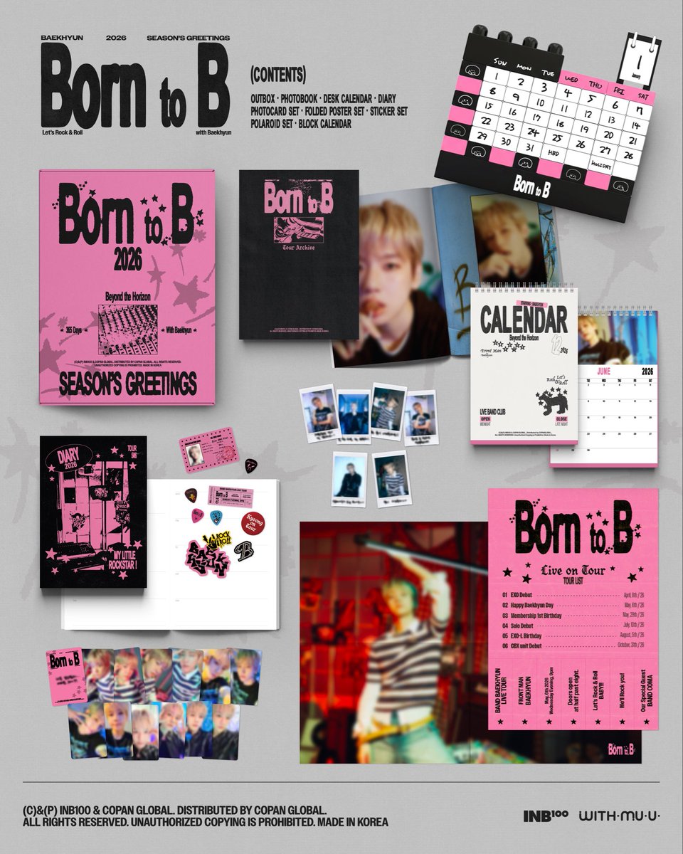 📦 تم فتح الطلب الجماعي المسبق على تحية الموسم 2026 لعزيزنا #BAEKHYUN 💗

-السعر 129 ريال
+ 30 ريال عمولة

*فوتوكارد خاص بالطلب المسبق 

•الطلب متاح حتى اكتمال الدفعة
•متاح الطلب الفردي

*لاتشمل الشحن 
*استفسار/طلب التواصل خاص

<a href="/BAEKHYUN_INB100/">BAEKHYUN_official</a> <a href="/B_hundred_Hyun/">Baekhyun_EXO</a> <a href="/INB100_official/">INB100_official</a>