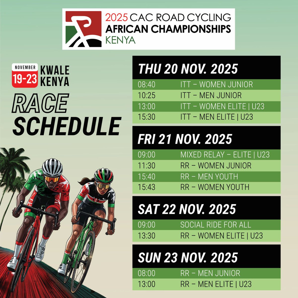 #CACAfricaCyclingChampionship