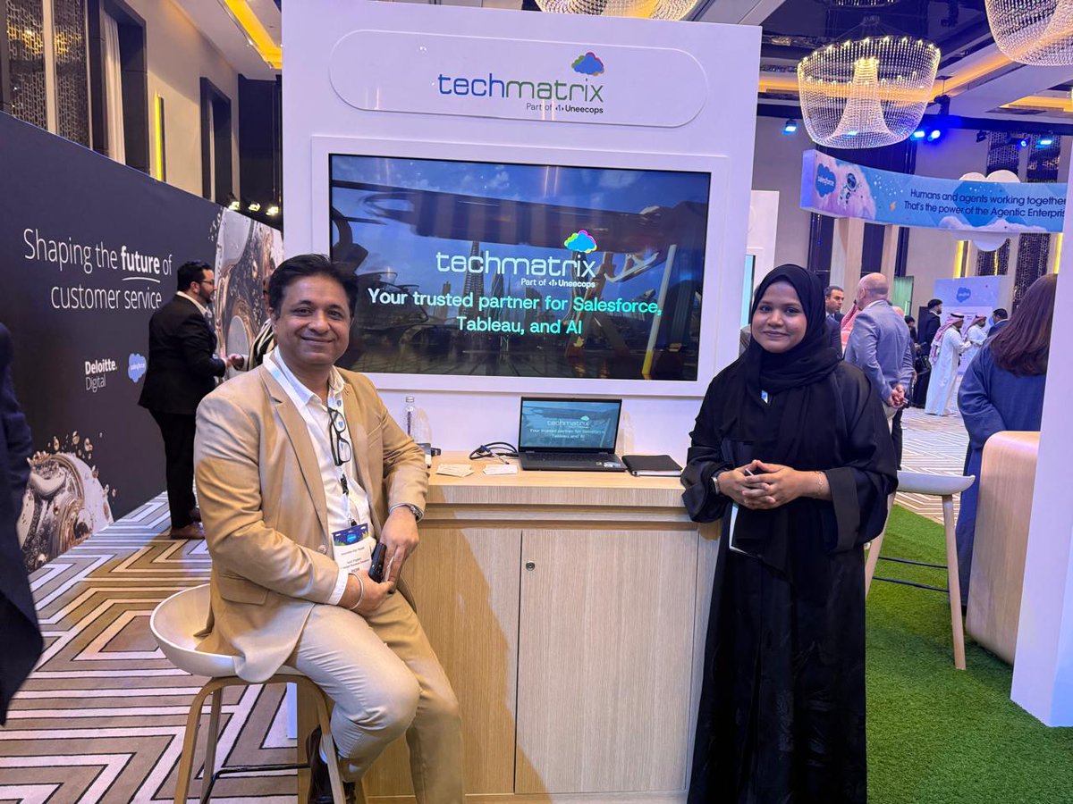 Uneecops's tweet image. 𝑻𝒉𝒂𝒏𝒌 𝒚𝒐𝒖 𝒗𝒆𝒓𝒚 𝒎𝒖𝒄𝒉, 𝑹𝒊𝒚𝒂𝒅𝒉!

We, at Uneecops TechMatrix, celebrated a day where innovation had a heartbeat at the #Salesforce #InnovationDay Riyadh 2025.

#salesforceevent #salesforceinnovationday #innovationdayriyadh #riyadhevent #eventinriyadh #crm #data
