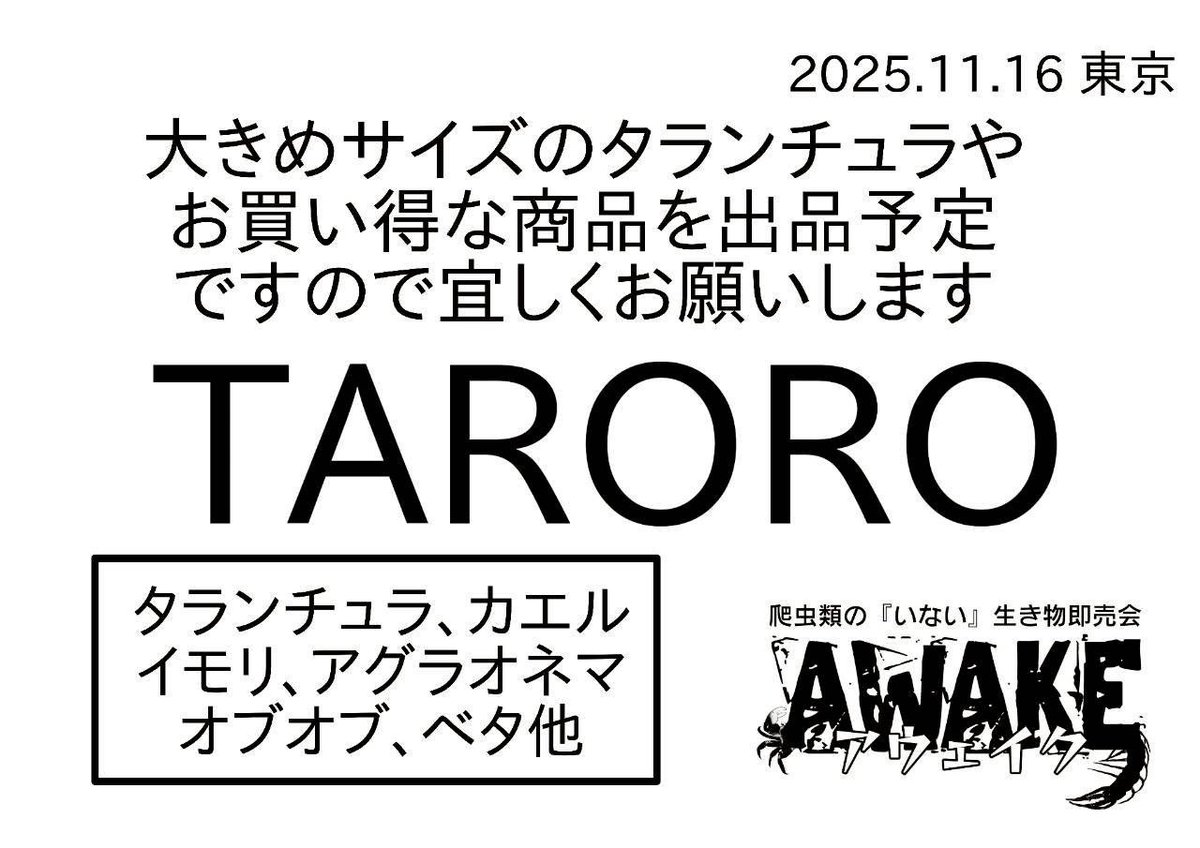 2025,11,16に南青山の小原流会館にて開催される東京AWAKEの出店者紹介⑦