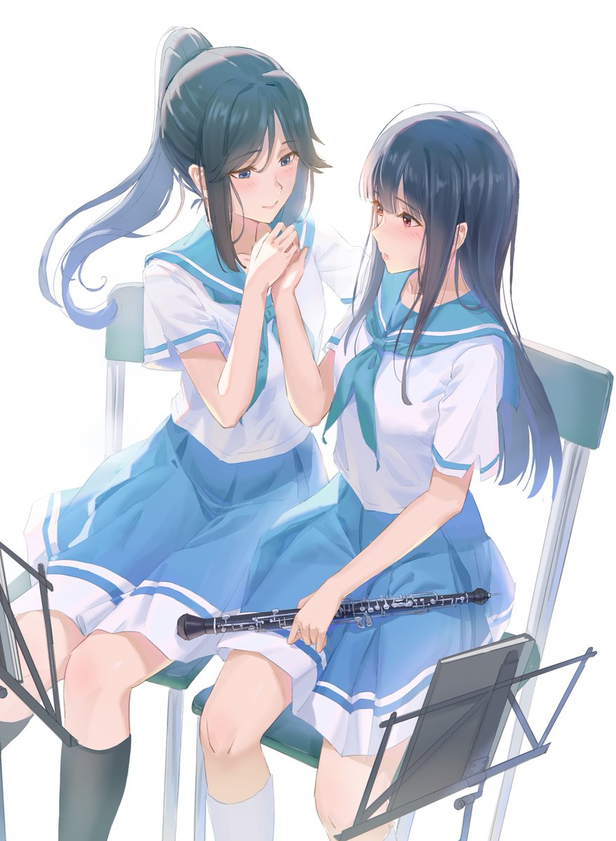 Kafkasea's tweet image. #リズと青い鳥  #のぞみぞ