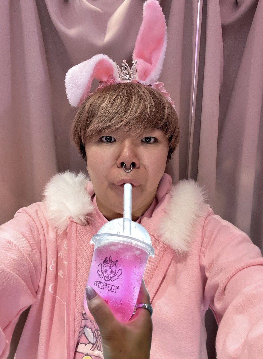 ぶーちゃん🐷出勤したよ〜！ トキメキ🩷 ¥650 #ベビタピ#ベビタッピ