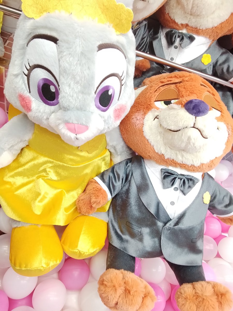 プライズ】本日新入荷！ 『ズートピア2 FukuFuku V-BIGぬいぐるみ