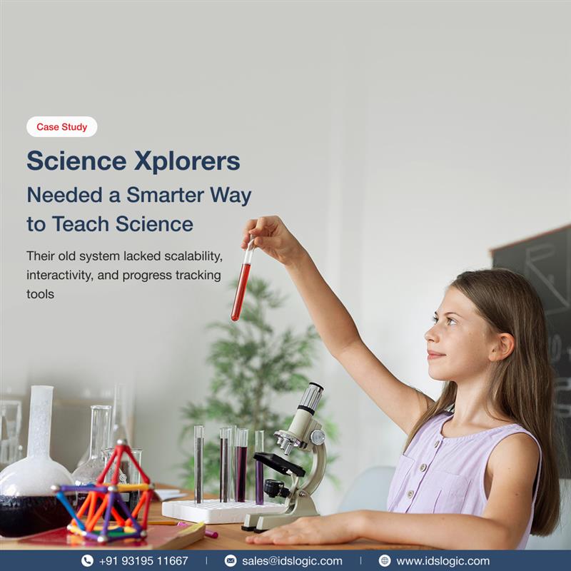 idslogic's tweet image. IDS Logic upgraded Science Xplorers&apos; LMS to interactive Moodle w/ assessments, role-based access &amp;amp; easy CMS.  
👉 Full CS: idslogic.com/case-study/iop…  
#EdTech #LMS #DL #Moodle