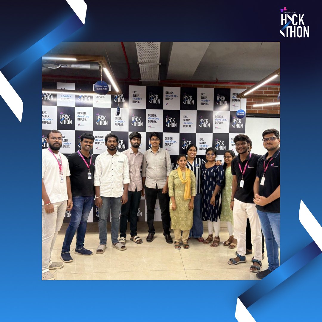 Terralogic_'s tweet image. 12 hours. Endless coffee. Infinite ideas.

The energy, the ideas, the code — everything came alive at Terralogic Hackathon 2025 in Nellore!
Here’s a sneak peek into the madness that unfolded. 👀

#TerralogicHackathon #Hackathon2025 #CodeTheFuture #NelloreHackathon #Terralogic