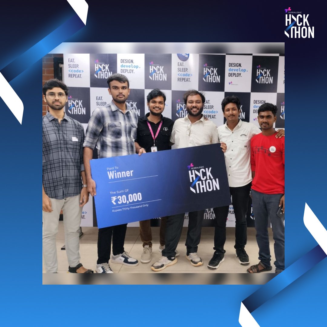 Terralogic_'s tweet image. 12 hours. Endless coffee. Infinite ideas.

The energy, the ideas, the code — everything came alive at Terralogic Hackathon 2025 in Nellore!
Here’s a sneak peek into the madness that unfolded. 👀

#TerralogicHackathon #Hackathon2025 #CodeTheFuture #NelloreHackathon #Terralogic