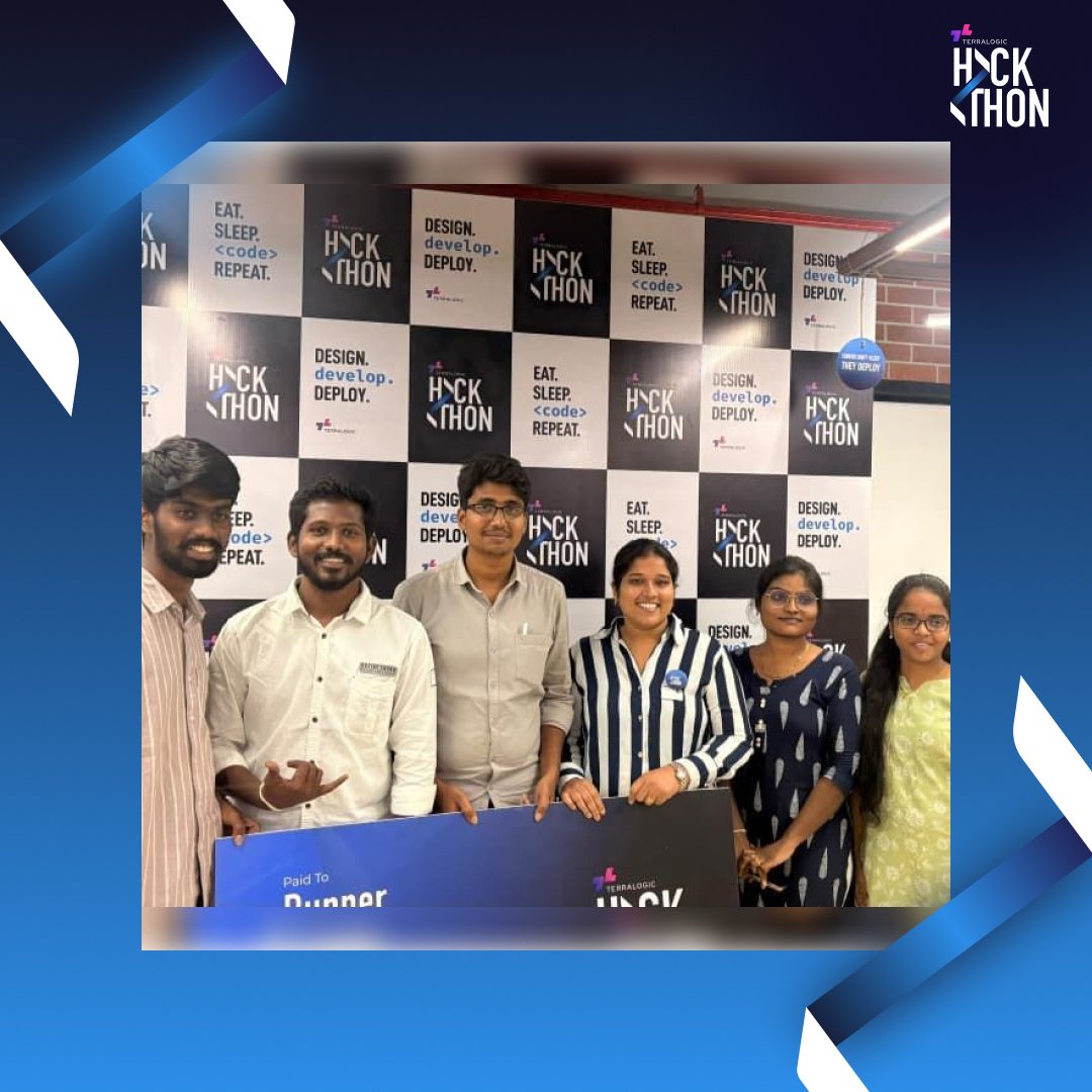 Terralogic_'s tweet image. 12 hours. Endless coffee. Infinite ideas.

The energy, the ideas, the code — everything came alive at Terralogic Hackathon 2025 in Nellore!
Here’s a sneak peek into the madness that unfolded. 👀

#TerralogicHackathon #Hackathon2025 #CodeTheFuture #NelloreHackathon #Terralogic