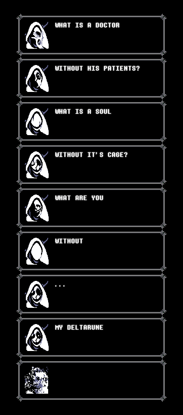 fayevale_'s tweet photo. HE SPEAKS

#GASTER #DELTARUNE #GASTERVEMBER https://t.co/TpCq0rabGA