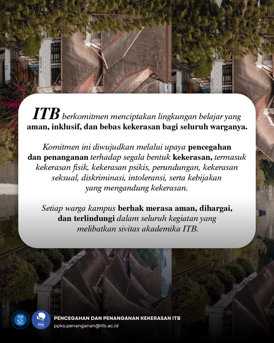 Satgas PPK ITB tweet media