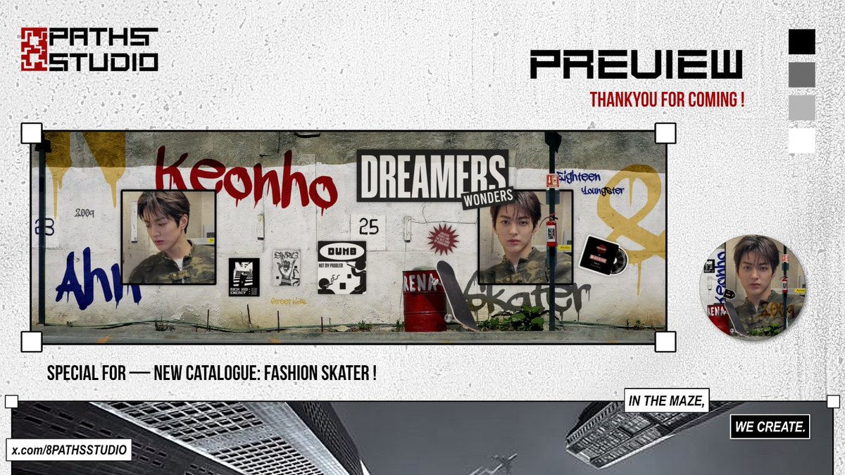 8PATHSTUDIO's tweet photo. My future layout : Fashion Skater! Izin ospek ya guys, bagi yang merasa ada yang kurang aman di desain ini kindly chat me on wa yups! (DM aing suka delay berjam-jam sementara chat beralih ke wa)  sfu. #zonauang https://t.co/qkRXGgSzvU