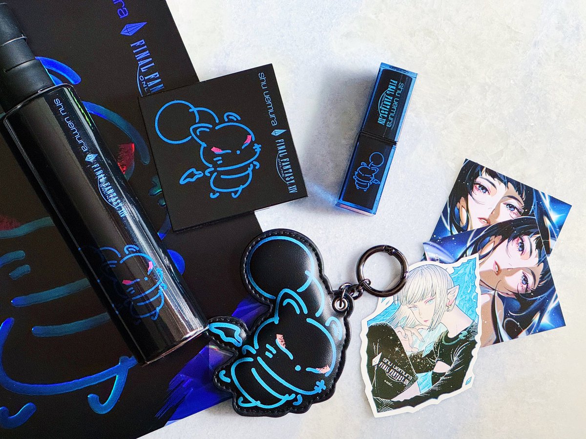 今更ながらshu uemuraのFF14コラボ買ってしまったよ🫶🏻
