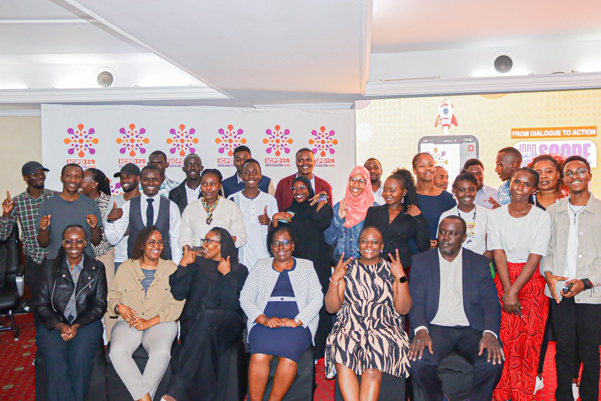 UnescoYouthKe's tweet image. We joined the @Icpd25YouthKE for the launch of  website and youth scorecard — a vital step in advancing youth-led accountability on ICPD commitments. Together, we move from dialogue to action with united voices and bold vision for lasting impact.
 #FromDialoguetoAction