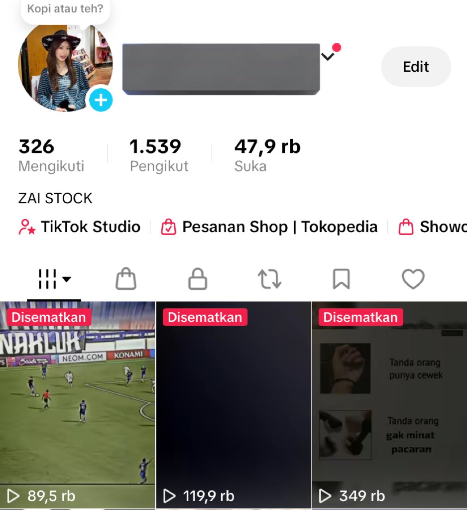 jay | jual akun tiktok | chat wa di bio tweet media