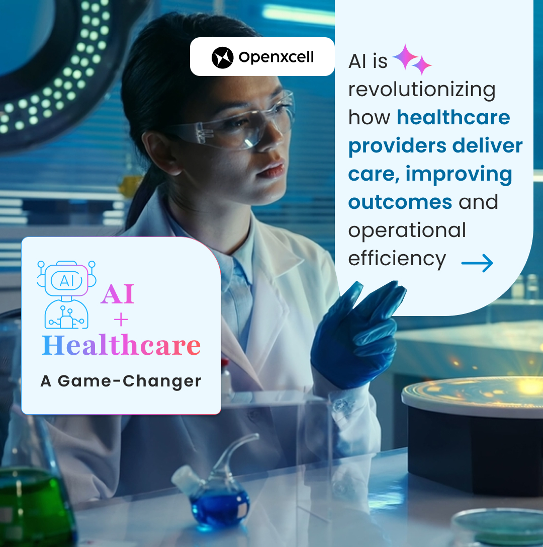 openxcell's tweet image. AI is changing the way healthcare providers deliver care. From personalized treatment plans to faster diagnoses and optimized operations, Openxcell’s AI-driven solutions are revolutionizing the healthcare industry. Ready to transform your healthcare services?"

Let AI empower…