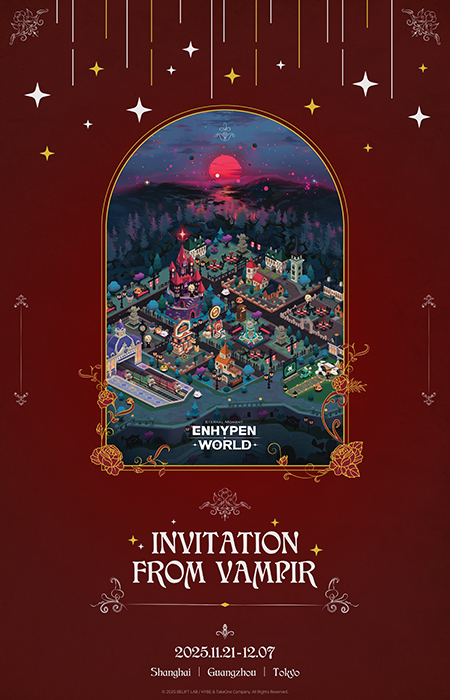 ENHYPEN's cinematic mobile game “ENHYPEN WORLD: Eternal Moment” is