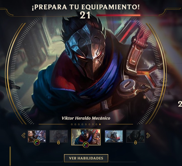 Se me olvidaba que Riot ya habia habilitado la skin original, como la extrañaba :3