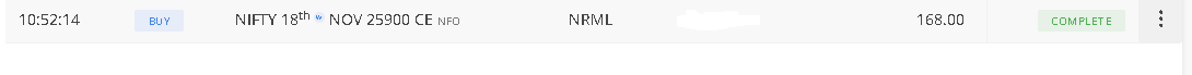 ramakanth87's tweet photo. Entered trade and moving TSL aggressively https://t.co/KIK4hX8z66