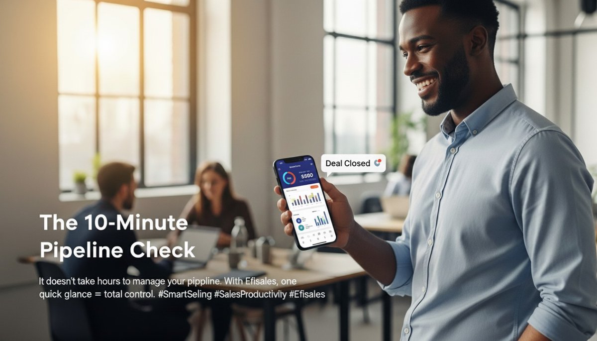 efisales's tweet image. Sales leaders don’t have time to babysit spreadsheets.
Efisales gives you the full picture in minutes — not meetings.
Control your day. Control your deals. 💼
#SalesProductivity #SmartSelling #Efisales