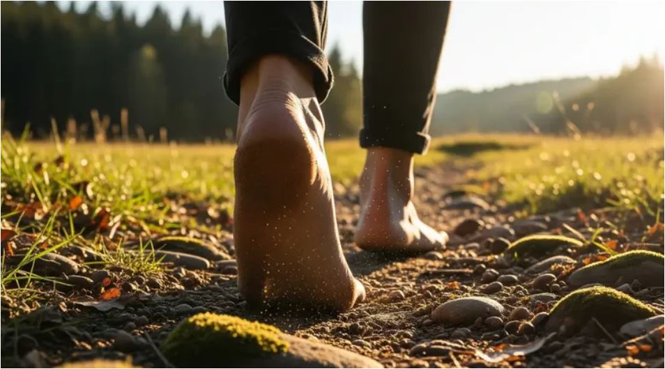 Top Benefits of Walking #Barefoot Every Day: "Walking barefoot naturally stimulates the muscles in your feet and legs, encouraging better blood flow and circulation throughout the body." heavenlyhealth.com/blogs/health-a…