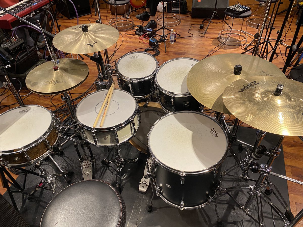 RH 2日目
スネアが増えました🥁