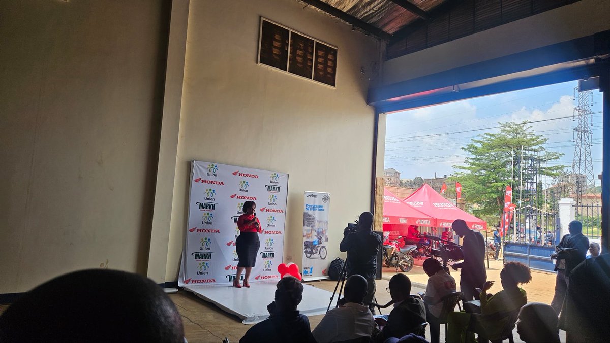 HondaMarkh's tweet photo. 🚨 Exciting Partnership Alert!
Honda by Markh has partnered with Union Boda to make motorcycle ownership more affordable for  riders.
INITIAL deposit-UGX 250,000, Union sacco members can now own a Honda bike and pay the balance through flexible weekly installments.
#HondaByMarkh https://t.co/SUO1RHjPlV