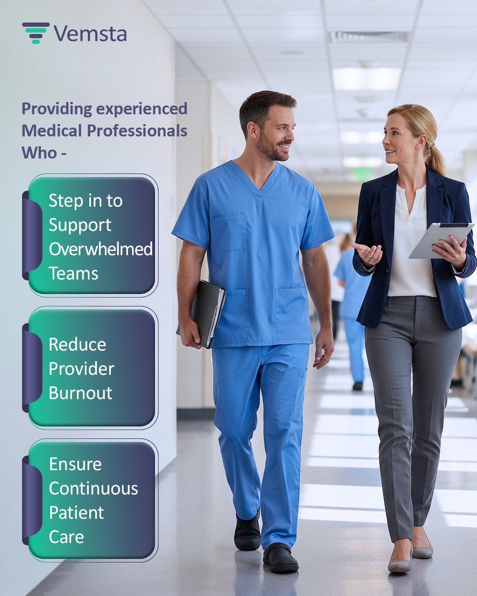 vemsta's tweet image. Because happy providers = healthier patients. 💙

vemsta.com

#Vemsta #VendorManagement #StaffingSolutions #HiringAgencies #Recruitment #Onboarding #Nurses #MedicalProviders #MedicalPractioners #HealthcareEmployees #HealthcareAgencies #HealthcareFacilities