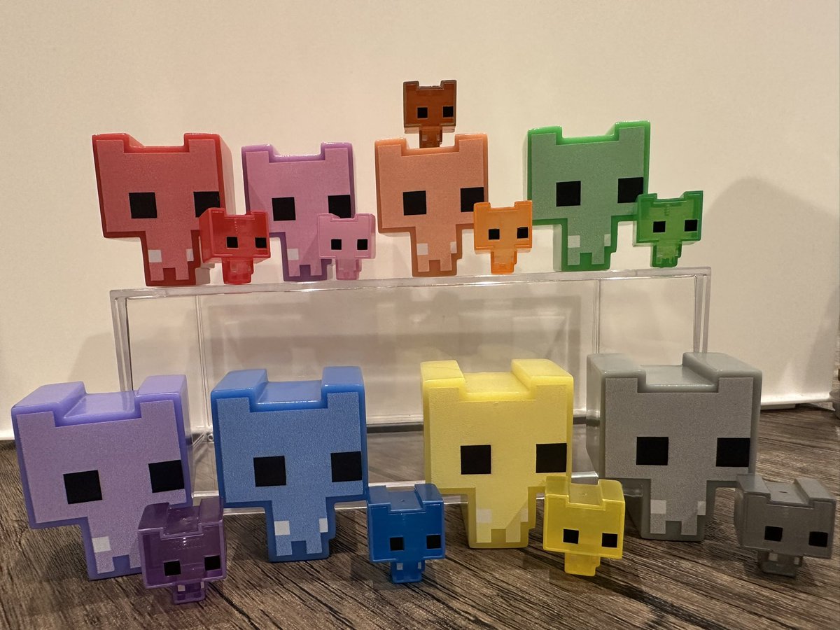 ピコパーク、無事に全員集合🙌
譲って下さった方、ありがとうございました😭
本当に可愛い😍