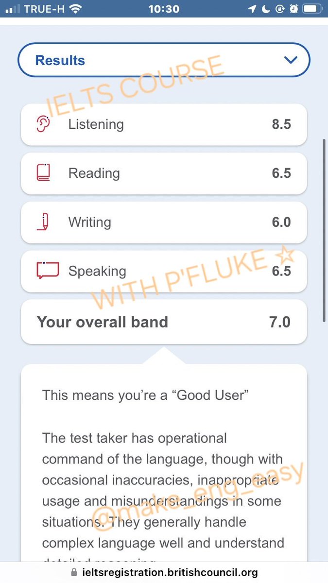 make_eng_easy's tweet image. ✷ 𝐂𝐎𝐍𝐆𝐑𝐀𝐓𝐔𝐋𝐀𝐓𝐈𝐎𝐍𝐒 ✷

น้องพื้นฐานดี ~ มีคลังศัพท์ประมาณนึง
แต่มีเวลาเตรียมตัวแค่ 1 เดือน
พี่ก็ช่วยดันเต็มที่เลย ✌

ดีใจกับคะแนนได้ตั้งใจไว้น้าาา ..
เก่งมากค่ะ😊🌈🎉

#เรียนielts #สอบielts #ติวielts #เรียนภาษาอังกฤษ #dek70 #dek71 #dek72 #เรียนพิเศษ #IELTS