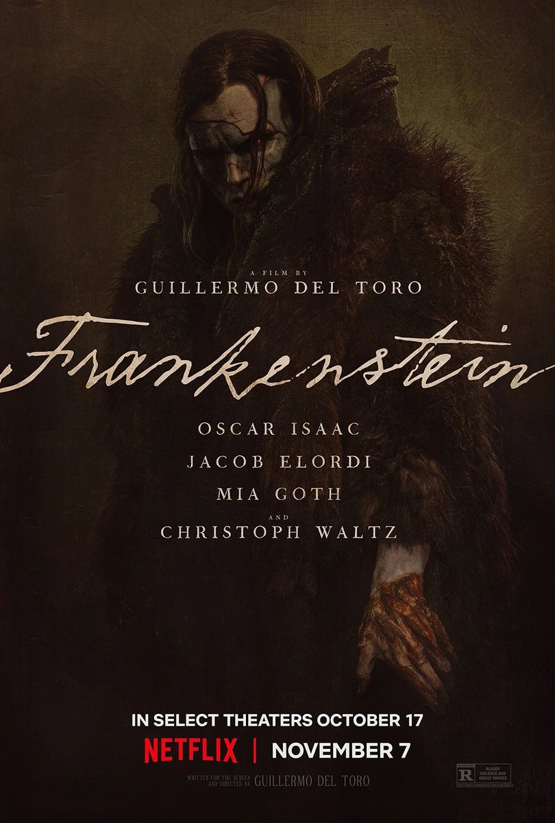 This year; I have watched so many movies but this is one of my best films this year. A  9/10 🔥🔥🔥🔥 Must watch film. Everything was so compelling! What a master piece! #Frankenstein