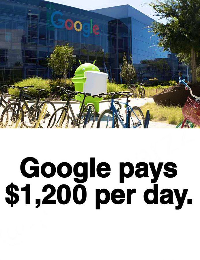 Amelia__props's tweet photo. Google pays $1,200 per day.

But most people don't know how.

You can also earn if you have:

🌐 Internet
📱 Mobile
⏰ Time

I have prepared a guide for this:

Follow
Like, comment "Google," and repost for absolutely FREE.

(Must follow, 42 hours only https://t.co/CzggIM0cJA