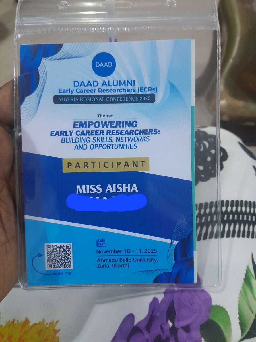 AishaBelloB's tweet image. The past week through this week, alot happened. Coupled with studying and writing my CC exams, I was part of the LOC for the DAAD Alumni workshop. 
Alhamdulillah, the it was a success and I got to meet alot of Professors.
#DAAD #ABUZARIA #DAADALUMNI