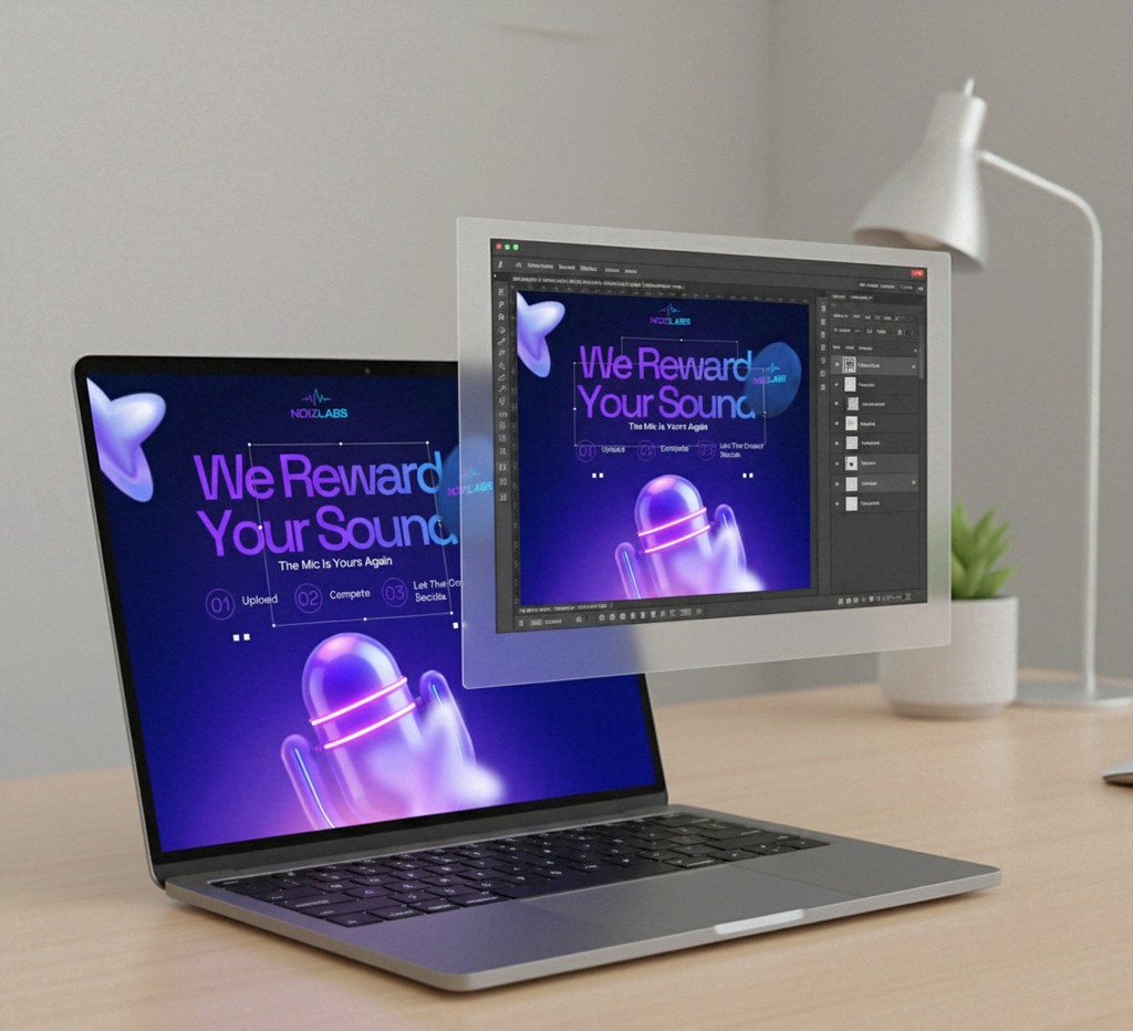 Hey_blockchain's tweet image. GM GM guyss! 👋

Been working on a design project for @Noizlabs_io and I thought to share it with the community!
They&apos;re doing quite a great job rewarding sounds and audio memes. The concept is really cool—visit their page for more and check them out!

What do y&apos;all think?