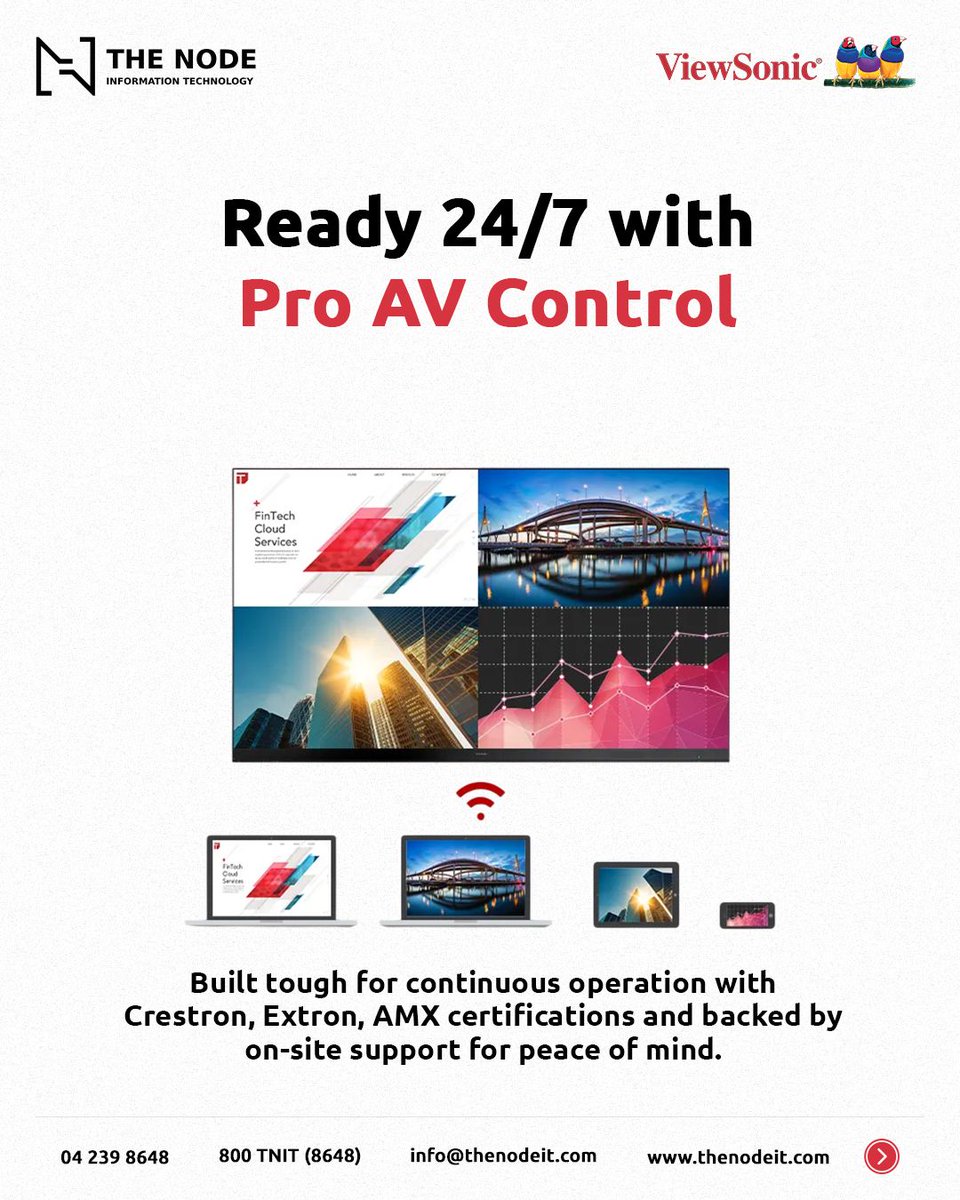 thenodeit's tweet photo. Experience clarity like never before with the all-in-one direct view LED commercial display!  The display boasts a 1920 x 1080 resolution and 600-nit brightness.

Contact us at:
Toll-Free: 800-TNIT (800 8648)
📧 info@thenodeit.com
🌐 https://t.co/bIoPfmAaDT

#HD #viewsonic https://t.co/tnlv5chlaY
